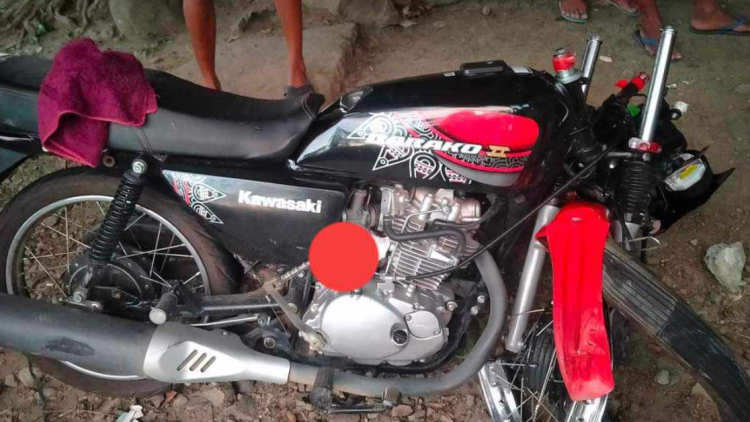 Isa patay, isa sugatan sa isang motorcycle accident sa Ragay, Camarines Sur