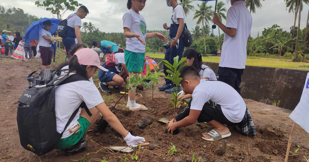 Tree planting at clean-up drive, inilunsad sa Legazpi City