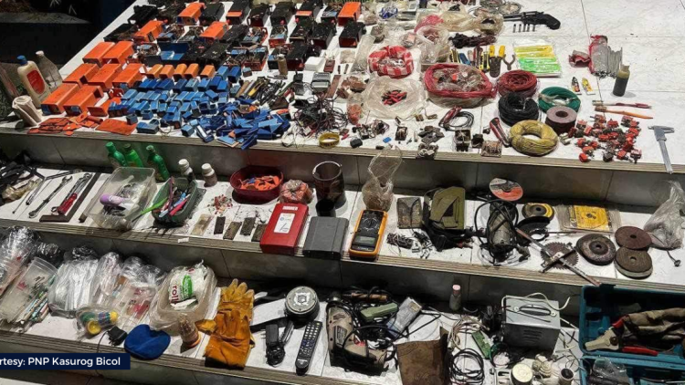 Explosive Artisan Leader, arestado; Iba’t ibang uri ng NPA Firing Device para sa IED, nasabat sa Albay