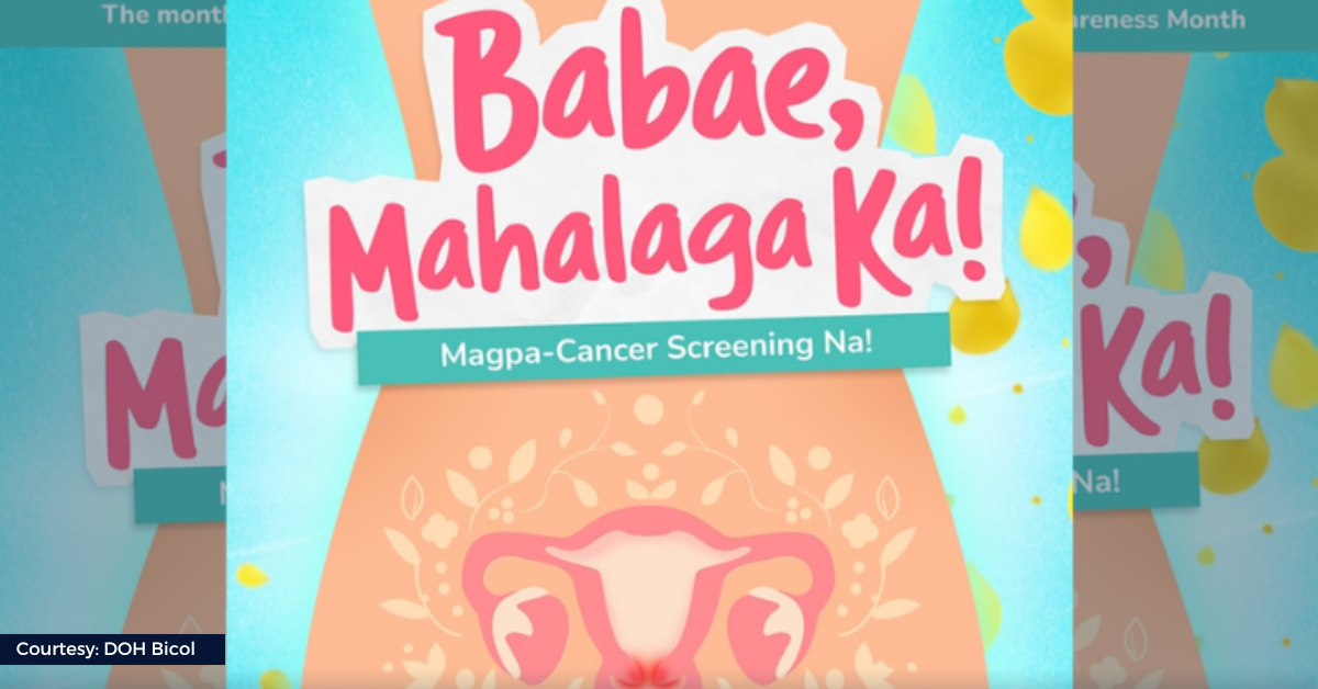 DOH Bicol, hinimok ang mga kababaihang kumuha ng libreng regular cervical cancer screening