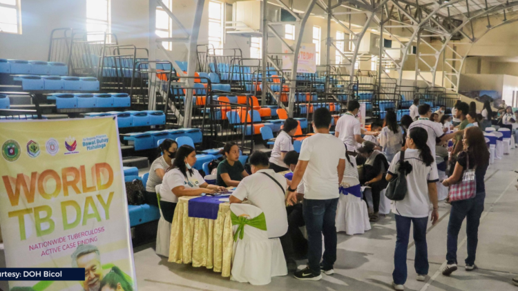 Higit 900 indibidwal sa Bicol, naging benepisyaryo ng TB Screening ng DOH Bicol